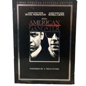 Denzel Washington & Russell Crowe in American Gangster Widescreen 2 Disc DVD Set